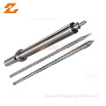 anti wearing bimetallic Injection screw barrel injection molding screw cylinder